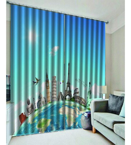 Forro De Cortina De Baño Resistente Al Moho El 150x166cm