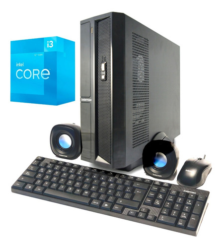 Computadora Pc Cpu Solarmax Intel Core I3 12va 8gb 1t Hdd