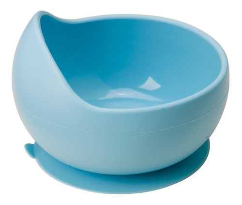 Pratinho Bowl Buba Em Silicone Com Ventosa Azul