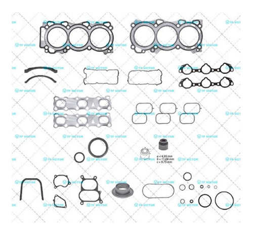 Juego De Empaque Nissan Frontier Le 2005-2010 4.0