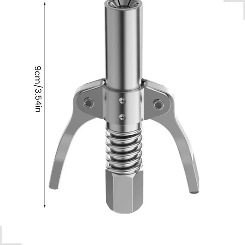 Bico Para Pistola De Graxa Acoplador Com Garras 10000 Psi