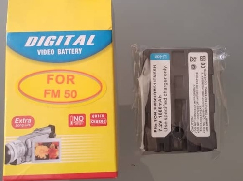 Batería Para Video Cámara Fm50