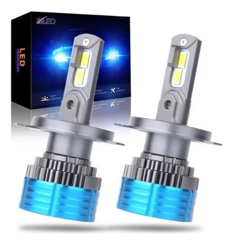 Aileo H4-bombilla Led 20000lm 90w Alta Potencia 6000k