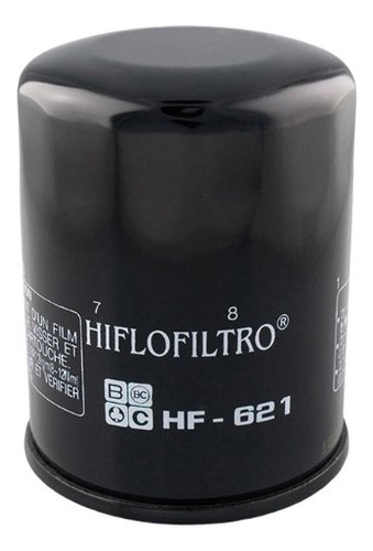 Hiflofiltro Filtro De Aceite Premium Hf621-2, Paquete De 2