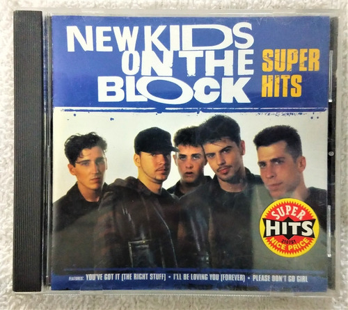 New Kids On The Block Super Hits Cd U S A 2001 Como Nuevo 