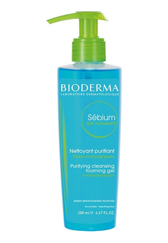 Sebium Gel Moussant 200ml Bioderma