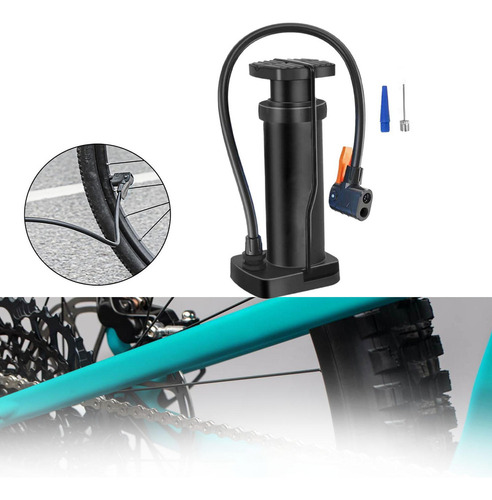 Inflador De Bomba De Pie Para Bomba De Piso Para Bicicleta