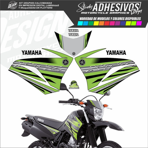 Calcomanias Yamaha Xtz250 2017 Tipo Originales Kit Stickers