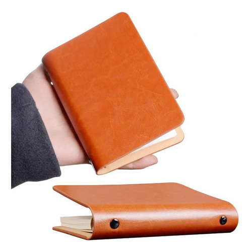 Libro: 2-pack 6 Ring Binder Cover, Leather A7 Binder Noteboo