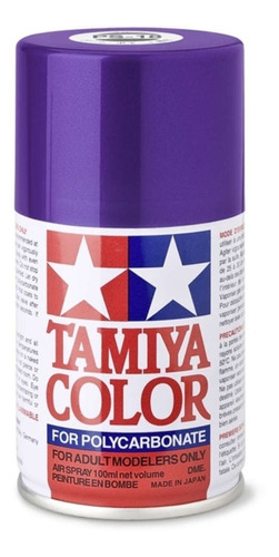 Tamiya Ps18 Pintura Metallic Purple P/ Lexan R/c Ps-18