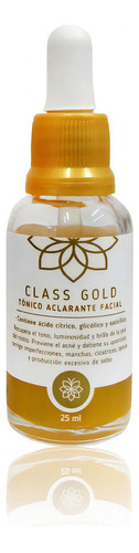 Class Gold Cosmetics Tonico Aclarante Facial. Manchas E Impe