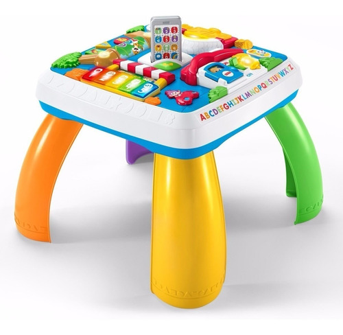 Mesa Didáctica Bilingüe Fisher Price En Ingles 