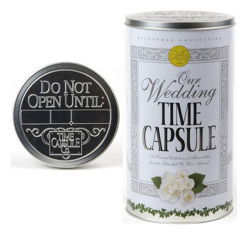 Wedding Time Capsule Customized Keepsake Set - Decoración De