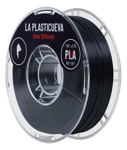 Filamento Art La Plasticueva 1.75 1kg 3d Calidad Premium Color Pla Art Galaxy Black