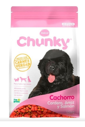 Chunky Cachorro Cordero *1.5kg