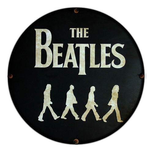 #48 - Cuadro Decorativo Vintage Retro / The Beatles !