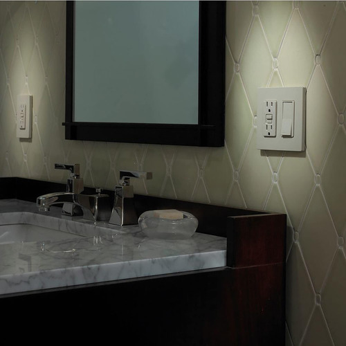 Placa De Pared Lutron Claro 2 Pines Acero Inoxidable