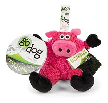 Peluche Para Perro Cerdito Rosado Mini Microfibra