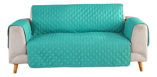 Cubre Sofa De 2 Cuepos Con Ligas Sujetadoras Anti-derrame