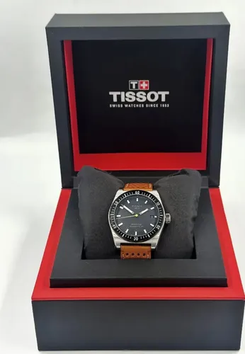 Relógio Tissot Pr516 T149.407.16.051.00 Automático Preto Marrom