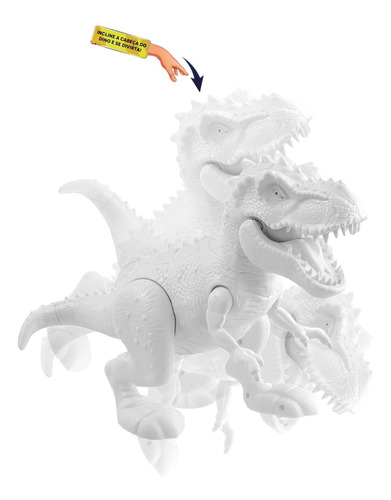 Pintura para colorear Tyrannosaurus Rex Attack Dinosaur, 37 cm