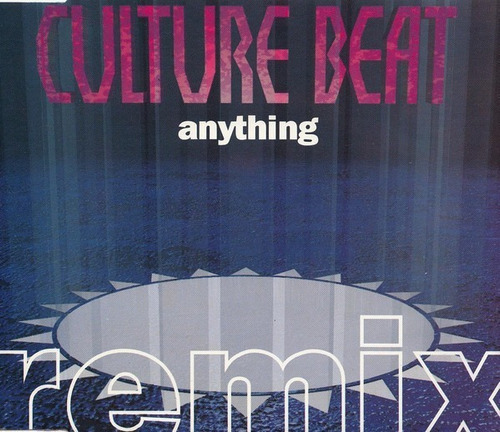 Culture Beat Anything Cd Maxi-remix Import.nuevo En Stock