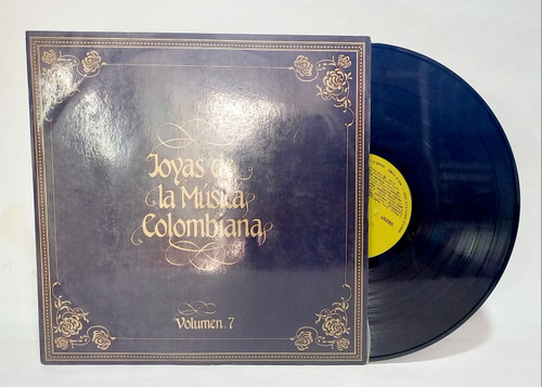 Disco Lp Joyas De La Música Colombiana  / Vol 7