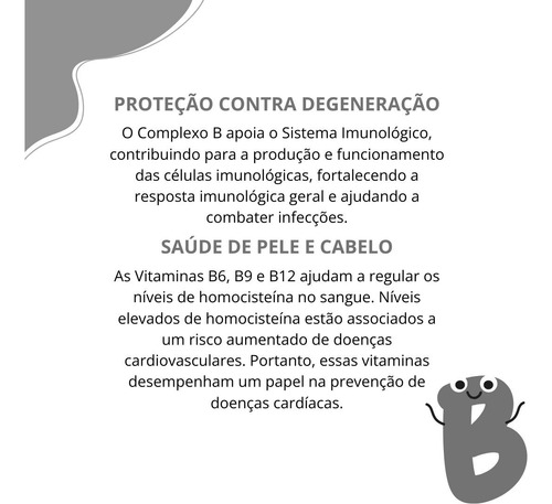 Complexo B Concentração Máxima 60 Comp Apisnutri