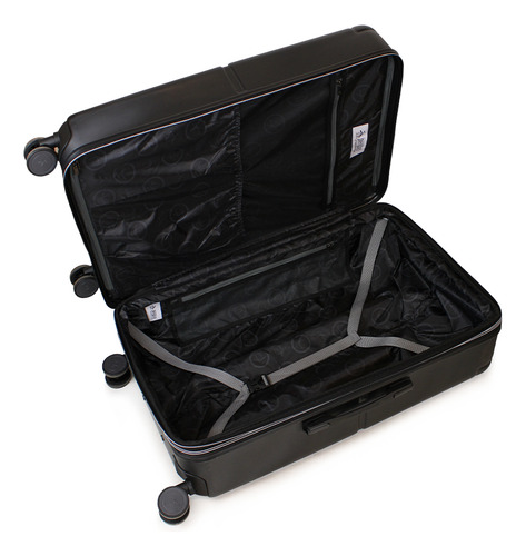 Set De 3 Maletas S+m+l Roma Negra Penguin