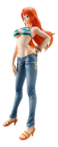 Figura Nami Portrait Of Pirates: Sailing Again Megahouse 1/8 (Usado)
