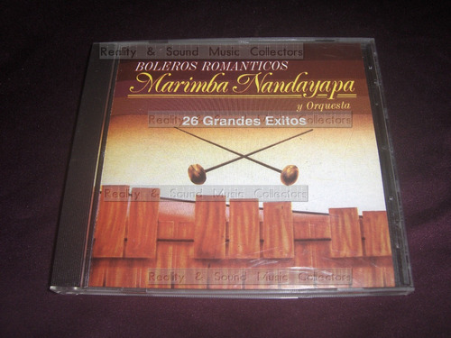 Marimba Nandayapa 26 Grandes Exitos Boleros Romanticos Cd