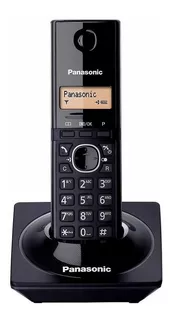 Teléfono Panasonic KX-TG1711 inalámbrico - color negro