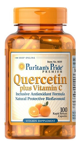 Quercetina + Vitamina C  Sistema Inmune Resfrio Bronquios