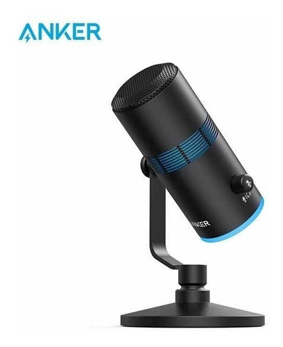 Microfone Condensador Anker M300 Powercast Rgb Gamer Youtube