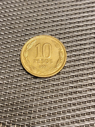 Moneda 10 Pesos 1999