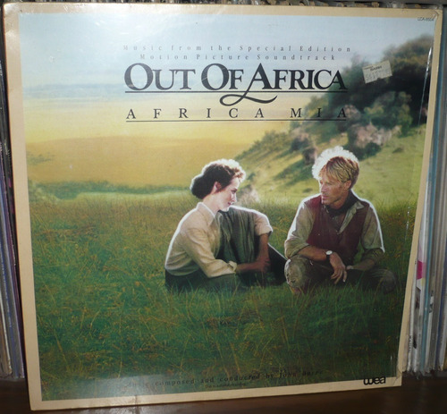 Out Of Africa Lp Soundtrack Africa Mia John Barry