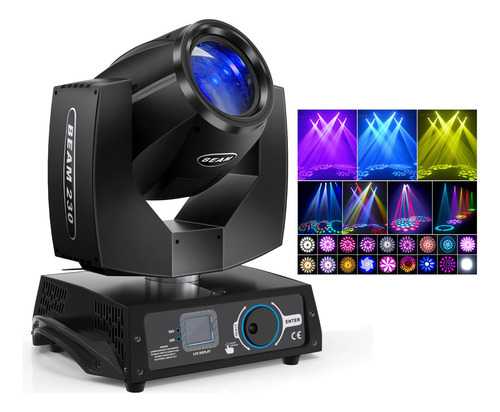 230w 7r Zoom Rayo De Luces Roboticas 16ch+8 Prismas Luz Dj