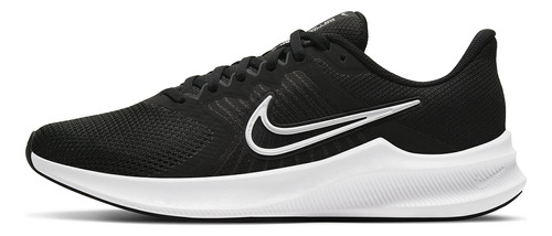 Zapatillas Nike Downshifter 11 Black White Cw3413_006   