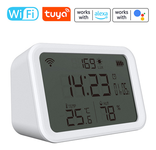 Sensor De Temperatura Y Humedad Wifi Tuya, Hogar, Dormitorio