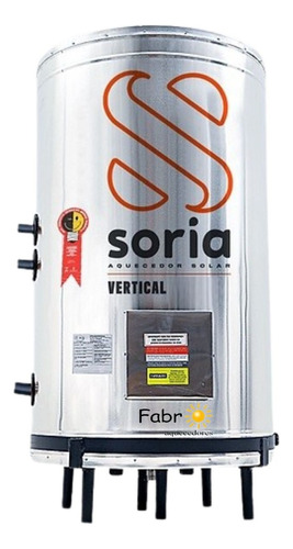 Boiler 400 Litros Vertical Alta Pressão Aço316l - Soria