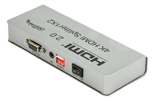 Splitter 2.0 Hdmi 1x2 4k x 2k - 1 imagen en 2 pantallas