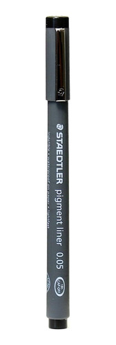 Staedtler Revestimiento De Pigmento De 0.002 in Negro [paque