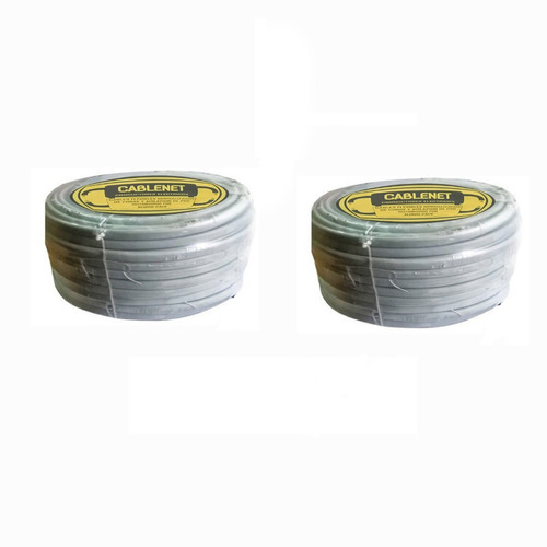 Cable Tipo Taller Chato 2x0,50m Por 2 Rollos De 100m C/u