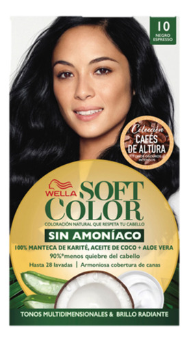 Tintura Permanente En Kit Soft Color 10