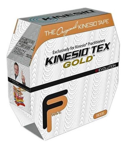 Rollo De Cinta Kinesio Tape 2'' X 102'' Color Beige