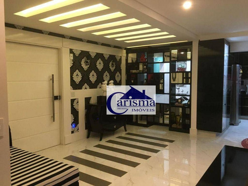 Imagem 2 de 30 de Apartamento Com 3 Suítes À Venda, 192 M² Por R$ 2.226.000 - Vila Boa Vista - Santo André/sp - Ap4308