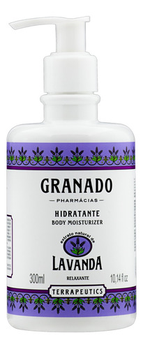  Hidratante Relaxante Corporal Lavanda Granado Terrapeutics Frasco 300ml