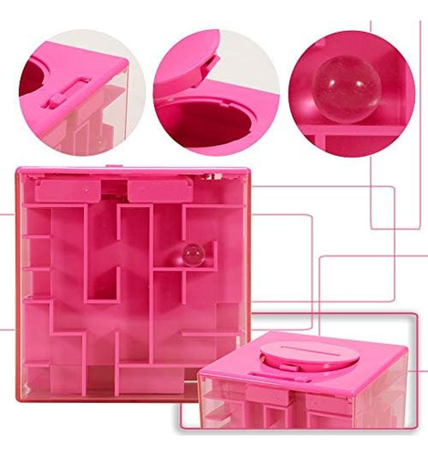 Thinkmax Money Maze Puzzle Box Para Niños Y Adultos, Perfect