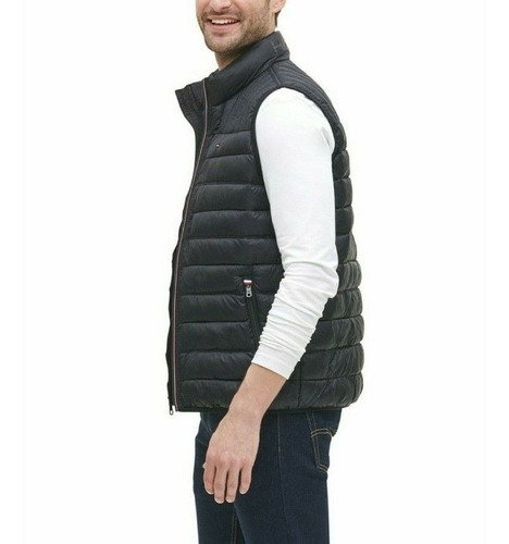 Imagen 2 de 4 de Chaleco Tommy Hilfiger Puffer Vest Ligero Moda 100% Original