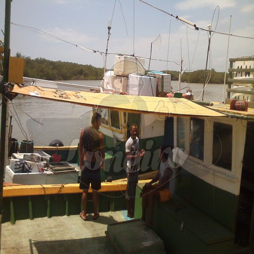 Lona De Cobrir Barco Pesca Lancha 4 X 2 Ripstop Impermeável
